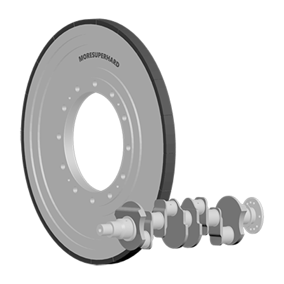 crankshaft grinding - vit cbn wheel